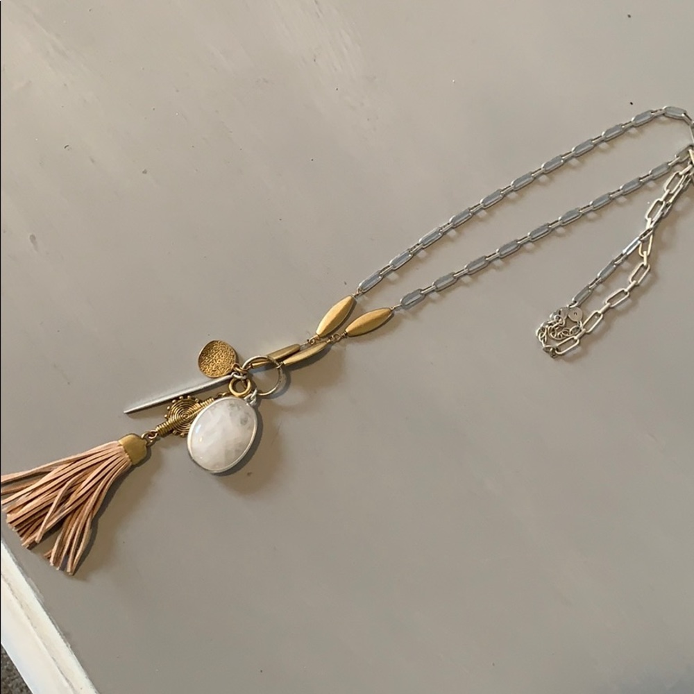 Stella & Dot two way statement necklace